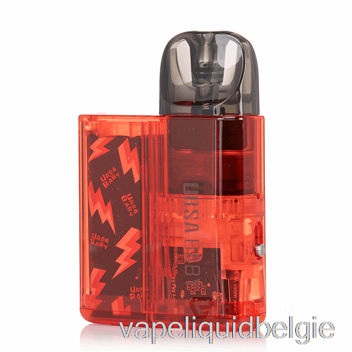 Vape Smaken Verloren Vape Ursa Baby 18w Pod-systeem Rood Helder